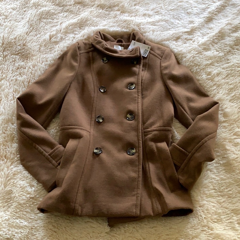 NWT h&m peacoat